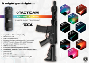 Tracer Airsoft Multicolore avec flamme 14mm ccw