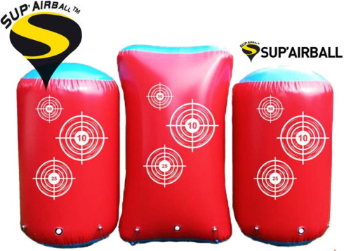 Sup'airball Recreationnal Bunkers kit 2024 - 3 obstacles