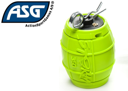 Grenade airsoft à gaz ASG Storm 360 Lime