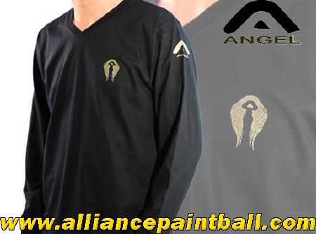 Tee-shirt Angel black long sleeves taille XXL