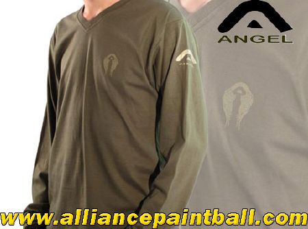 Tee-shirt Angel olive long sleeves taille S/M
