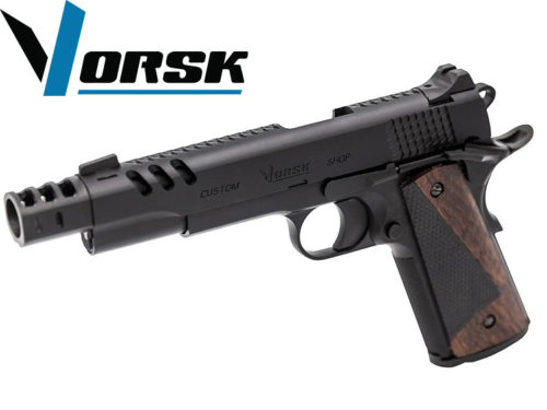 Réplique Airsoft Vorsk CS Defender Pro MEU noir gaz GBB