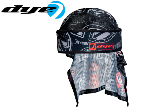Headwrap Dye X Halo Ironmen Shields black red