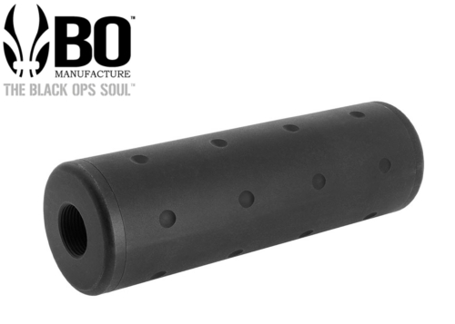 Silencieux aluminium BO Manufacture 100mm 14mm 