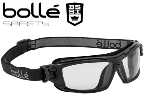 Lunettes Airsoft Bollé Ultime 8 Black Platinum incolore 