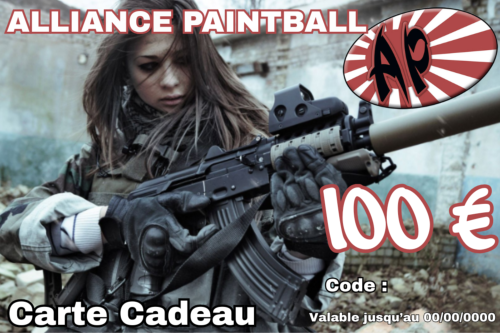 Chèque cadeau 100 €