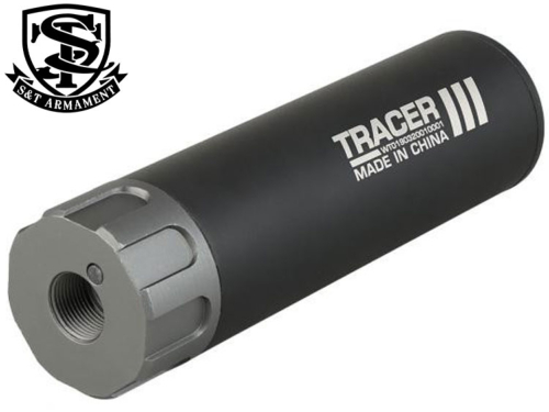 Traceur Airsoft S&T Long Black USB CCW 