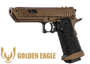 Réplique Airsoft Golden Eagle Pit Viper GBB FDE