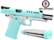 Réplique Airsoft G&G GPM1911 Macaron Blue gaz GBB