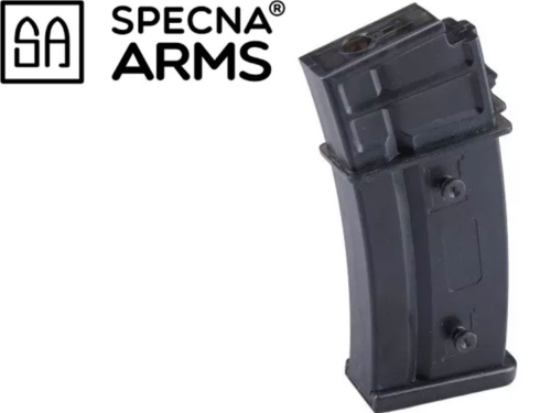 Chargeur Airsoft Specna Arms 120 Billes Mid-cap G36 Black ABS 