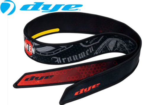 Headband Dye X Halo Ironmen Shields black red