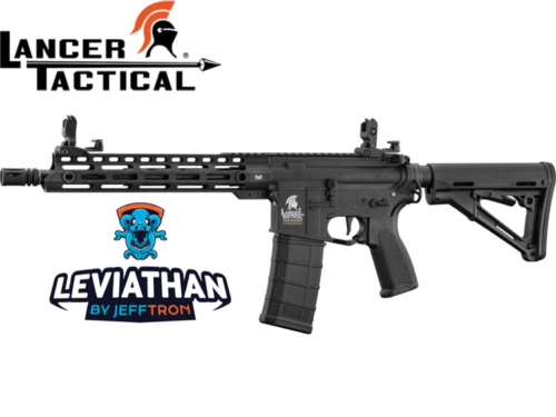 Réplique Airsoft Lancer Tactical Leviathan Optical Bluetooth LT-30 M4 Blackbird