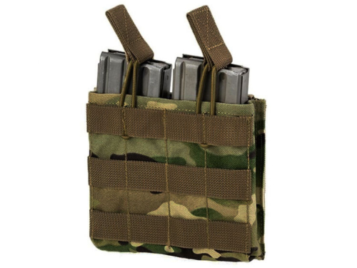  Modular Open Top Double Mag Pouch For 5.56 - Multicam Tropic