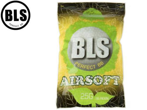 Billes Airsoft BLS 0.25g BIO Blanche / 1 kg