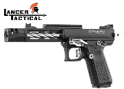 Réplique Airsoft Lancer Tactical GBB CTHULHU Noire/Silver