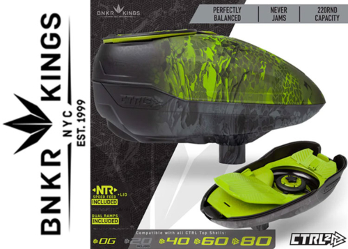 Bunker Kings CTRL2 Acid black Highlander + spring ramp + speed feed NT-R