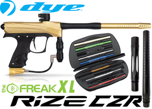 Dye Rize CZR Total Freak XL - gold black