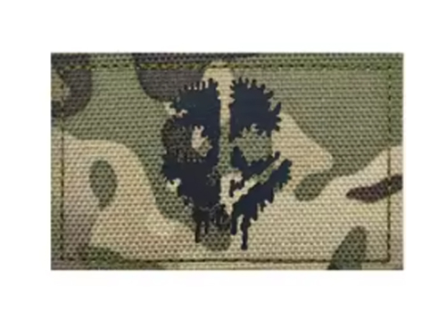 Patch Ghost Multicam Black