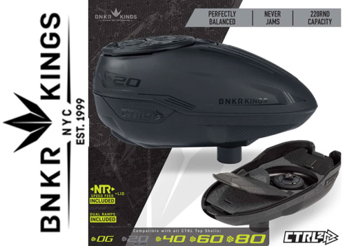 Bunker Kings CTRL2 Black + spring ramp + speed feed NT-R