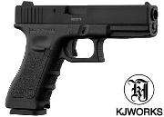 Réplique Airsoft KJ Works KP-17 black gaz GBB