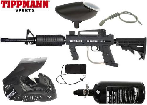 Pack Tippmann 98 Platinium Series M16 air comprimé 