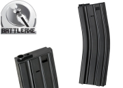Chargeur Battle Axe 200 Billes Mid-cap AR-15 Métal black
