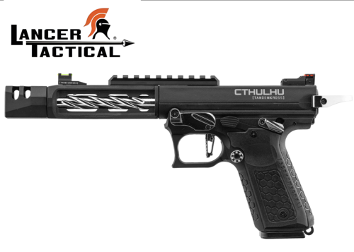 Réplique Airsoft Lancer Tactical GBB CTHULHU Noire/Silver