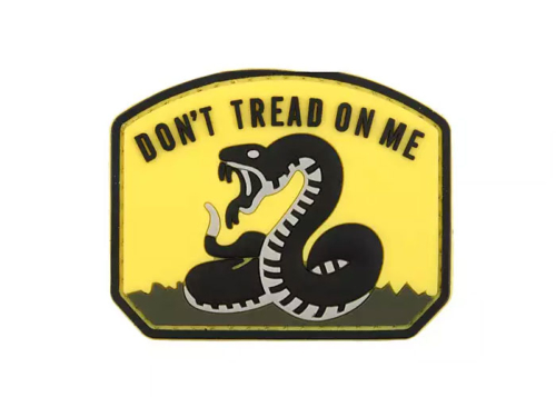 Patch Don't tread on me - colored
