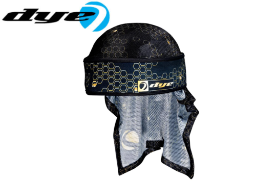 Headwrap Dye X Halo Hypercam black gold