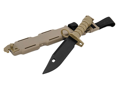 Baïonnette M9 Plastique tan
