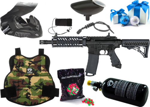 Pack de  Noël Tippmann TMC black air comprimé