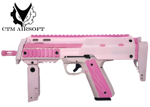 Réplique Airsoft AAP-01 Assassin Pink + Kit AP7 + Grip Pink gaz GBB