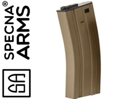 Chargeur Specna Arms 140 Billes Mid-cap M4/M16/M15 CPS Tan