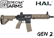 Réplique Airsoft Specna Arms FLEX SA-F06 Gen 2 HAL ETU Black/Tan