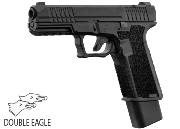Réplique Airsoft Double Eagle P80 PFS9 Black GBB