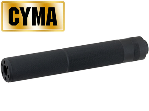 Silencieux aluminium Cyma 200mm 14mm CCW black