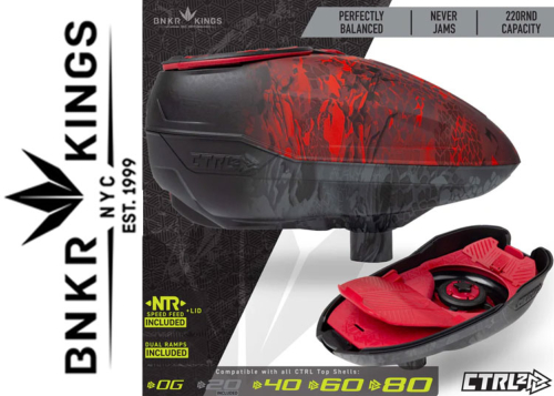 Bunker Kings CTRL2 Fire black Highlander + spring ramp + speed feed NT-R