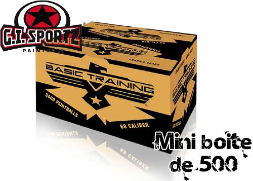Carton de 500 Basic Training