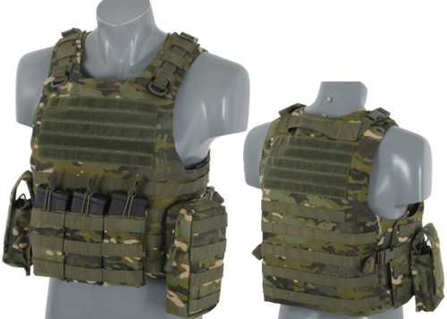 Gilet d'Assaut Tactique 8 Fields AAV FSBE V2 - Multicam Tropic