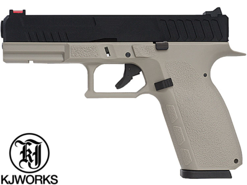 Réplique Airsoft KJ Works KP-13 black grey gaz GBB