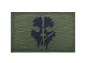 Patch Ghost Olive Black