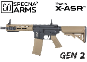 Réplique Airsoft Specna Arms SA-F014 Gen 2 FLEX GATE X-ASR G2 Black/Tan