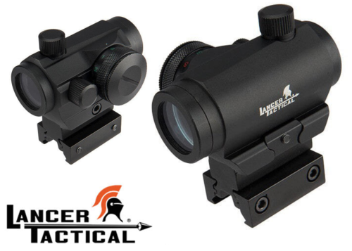 Micro Point rouge/vert avec montage haut Lancer Tactical