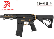 Réplique Airsoft Zion Arms R15 mod Garde main court Black/Gold
